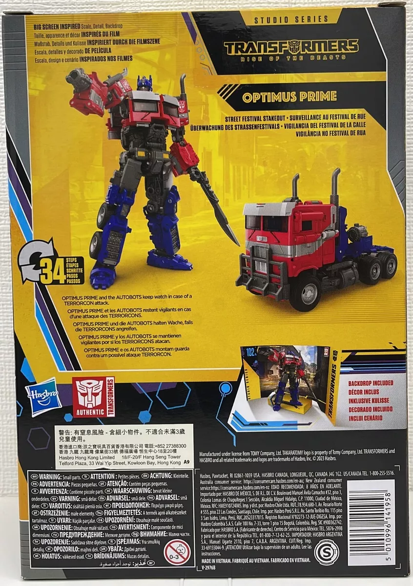 Filme Transformers Optimus Prime Studio Series Hasbro