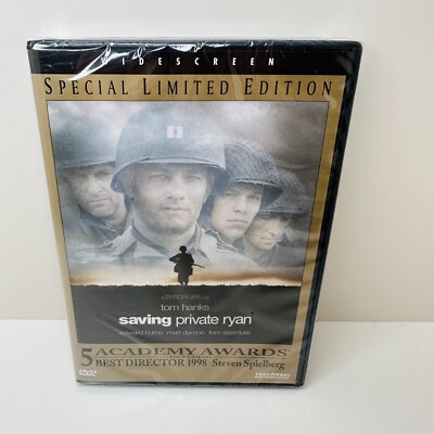 Saving Private Ryan, DVD Tom Hanks *FACTORY SEALED*