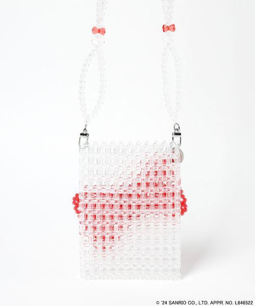LOWRYS FARM HELLO KITTY スマホショルダーＢＡＧ LOWRYS FARM [HELLO KITTY] Smartphone Shoulder Bag 50th