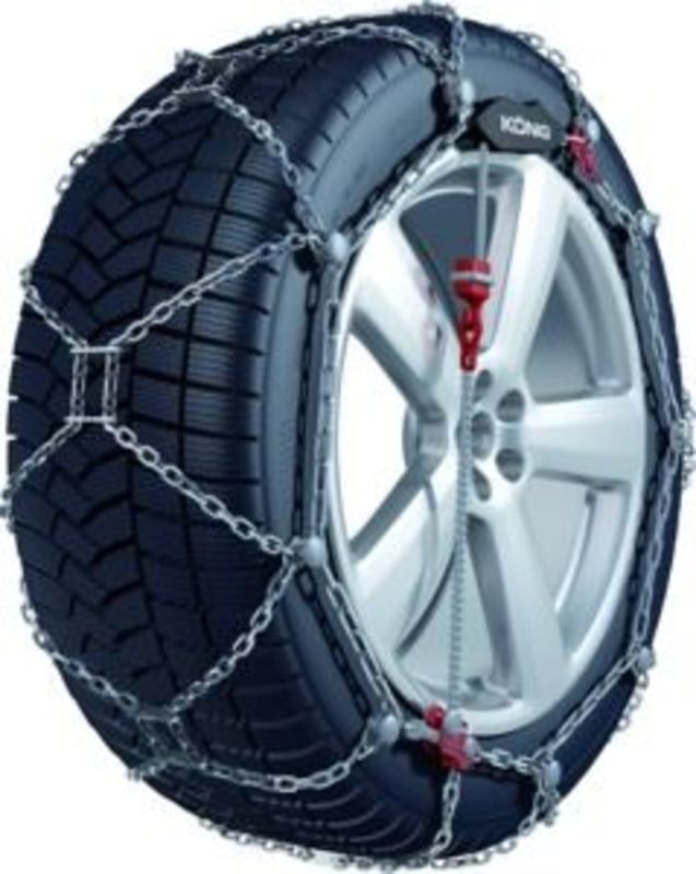 Chaînes à neige KÖNIG pour rouler sereinement en montagne en taille 255/45-19