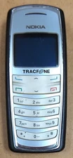 Nokia 2126 - Silver and Black ( TracFone ) Very Rare Cellular Phone