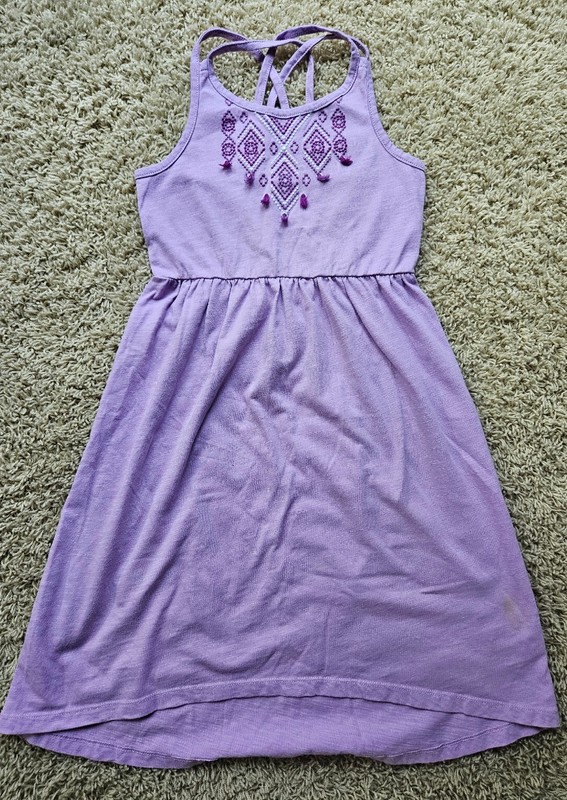 Girls Gymboree Size S Purple Summer Dress