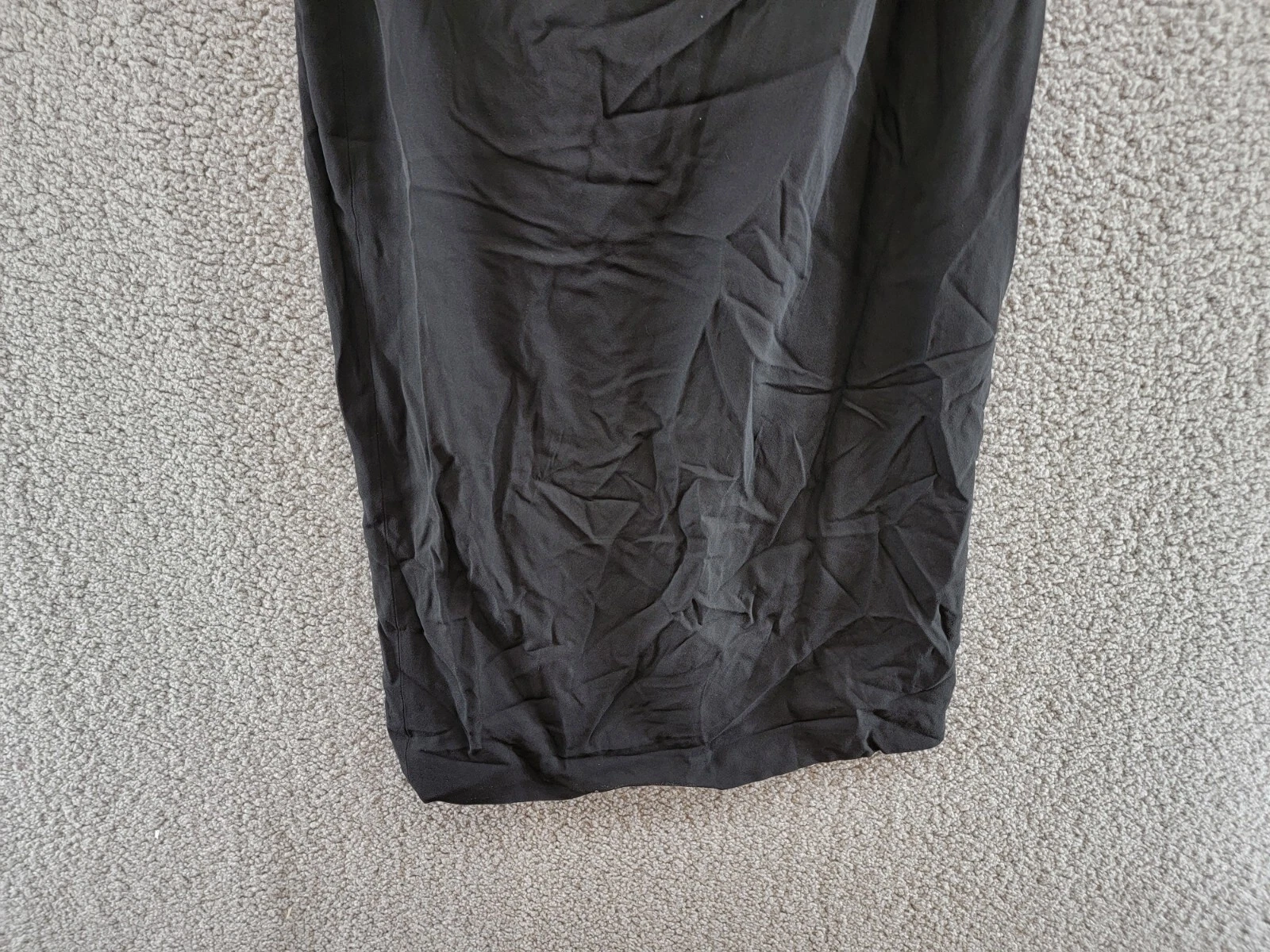 Versace Twist Cutout Abito Midi Donna Nero Asimmetrico Ritaglio Zip Laterale 46