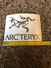 Arc Teryx Arcteryx Sticker Decal Black 5”