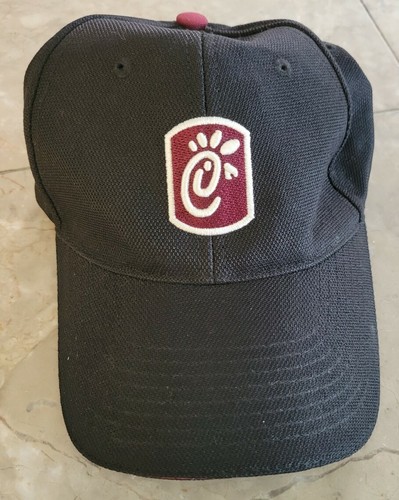 Chick Fil A Employee Hat Grey With Red 