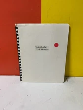 TAMARACK 155/155DUV VACUUM CONTACT PRINTER Manual