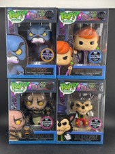 Funko Pop Digital Disney Villains complete set of 4 (Grail, Legendaries, Royalty
