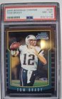 Tom Brady PATRIOTS 2000 Bowman Chrome # 236 Rookie Card RC PSA 8