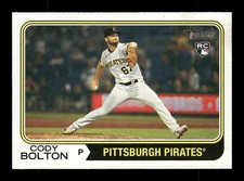 2023 Topps Heritage #607 Cody Bolton Pittsburgh Pirates