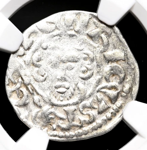 ENGLAND. John Lackland. 1199-1216. Silver Penny, Walter on London, NGC VF35