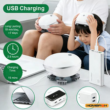 2-In-1 Electric Scalp Cleaner & Pet Massager – Deep Vibration Brush for Hair Was