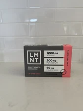 LMNT Electrolyte Drink Mix | RASPBERRY SALT | 30 Packets | Powder | New in Box