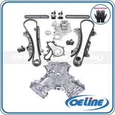 Timing Chain Kit Oil Water Pump for 07-20 Lexus Toyota Tundra Sequoia 5.7L 3URFE