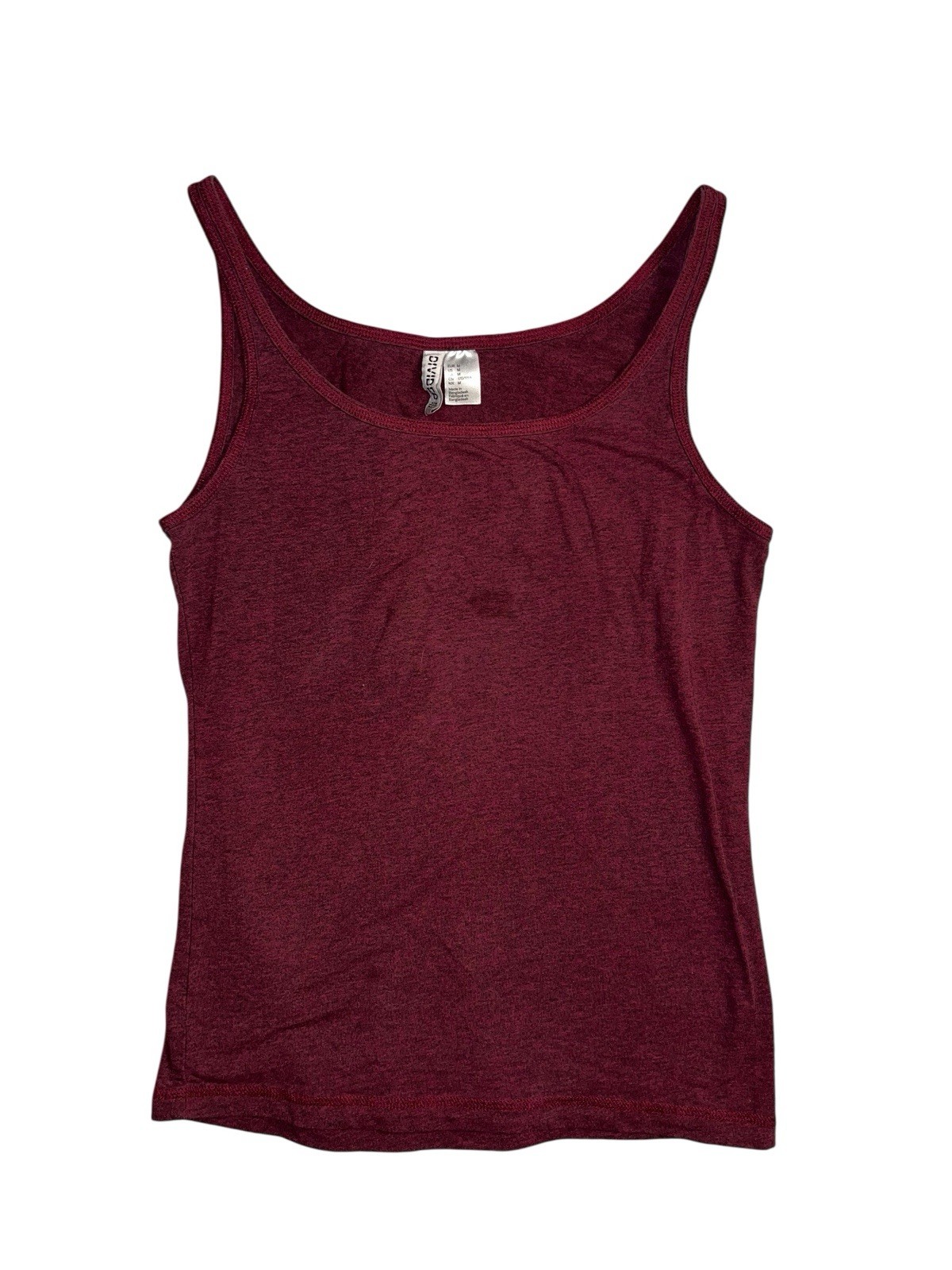 Basic Full Length Divided HM Cotton blend Cami Ta… - image 1