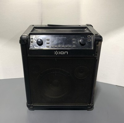 ION Block Rocker Bluetooth/XM/AM Chargable Radio/Speaker Tested Read