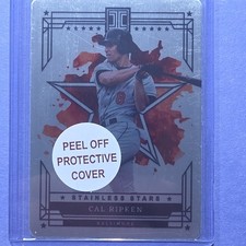 Panini Impeccable Stainless Stars Cal Ripken #2 /99 Orioles Metal Insert