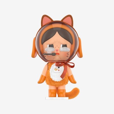 Crybaby Space Cat Figurine Orange USA Seller Pop Mart Fast Shipping