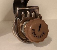 Art Deco Illuminated Vintage Below Dash Fog Light Switch Model A T B Ford Chevy Art Deco Illuminated Vintage Below Dash Fog Light Switch Model A T B Ford Chevy