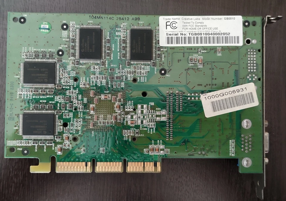 Creative Labs 3D Blaster Annihilator 2 GeForce 2 GTS 32MB - Image 2 of 2