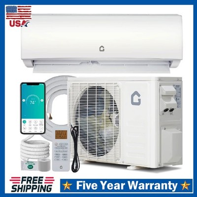 12000 BTU Ductless Mini Split Air Conditioners AC/Heating System Inverter ,115V