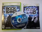 Rock Band (Microsoft XBOX 360, 2007) - Complete with Manual [CIB] - Tested