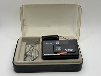 ROLLEI A110 SUBMINIATURE CAMERA With Box FOR PARTS | eBay