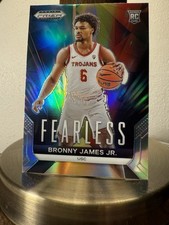 2024 Panini Prizm Draft Picks Fearless #3 Bronny James Jr.
