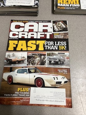 Car Craft Mag./Nov/2013/fast For Less Than 9K /turbo Maverick/LS nova/TA F14C