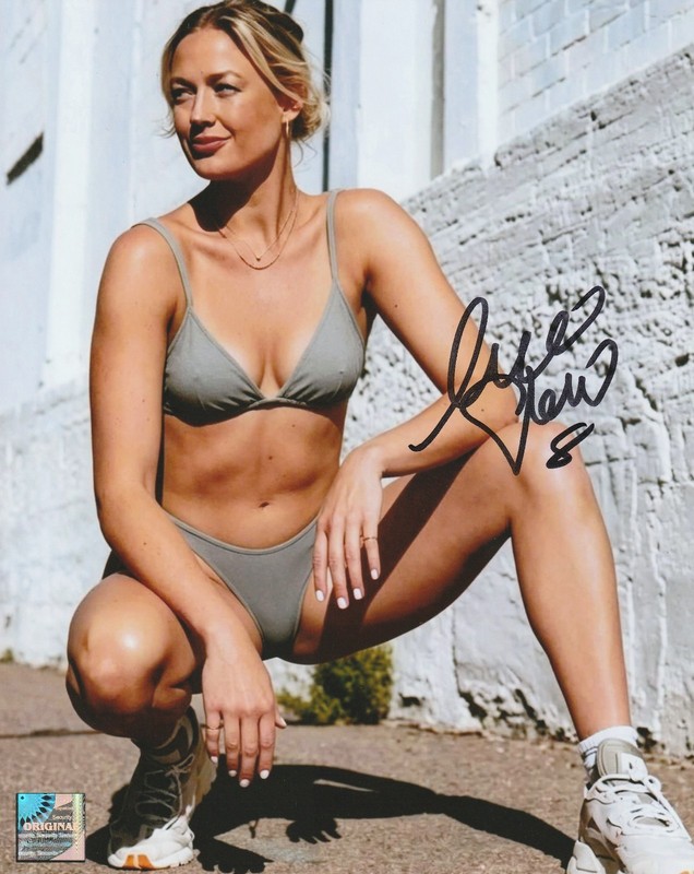 Sophie Cunningham/ WNBA, Fever, Teammate Caitlin Clark  Autograph 8x10 Matte COA