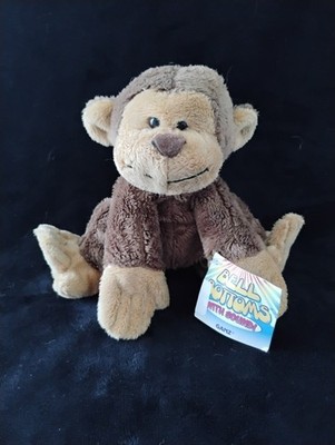 NWT Ganz Bell Bottoms Heritage Collection 10 inch Monkey With Sound 