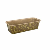 StäDter Papier-Backform Kastenform Mini 6 StüCk PapierföRmchen Kuchenform Braun