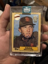 2023 Topps Archives Signature Series -Retired Player Edition Graig Nettles /9