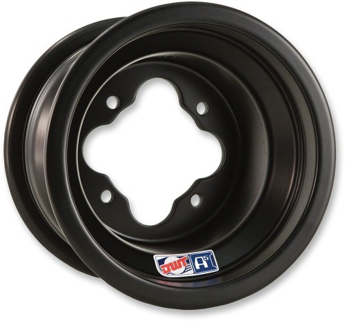 Douglas Wheel Matte Black10x8 A5 Wheel Custom Replacement 8" 10"