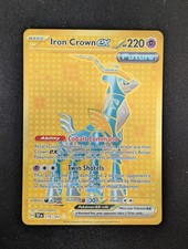 iron crown pokemon card value - 132/191 – Surging Spark When Pokemon Iron Leaves – Iron Boulder