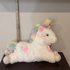 FAO Schwarz Unicorn Plush Rainbow Stuffed Animal