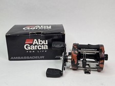 Mulinello da Pesca Abu Garcia Ambassadeur 6500-SH PR Razzo Baitcasting Rosso Mimetico2