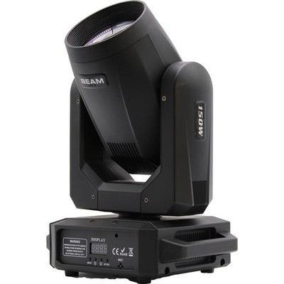 150W LED Beam Moving Head Light with GOBO, Prism, DMX & Color Effects for Events