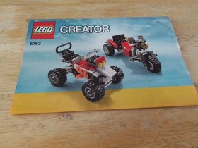LEGO CREATOR: Dune Hopper (5763) Complete. Includes Manuals. No Box.