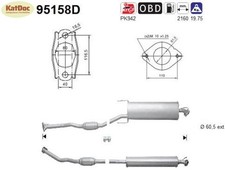 ✅ Katalysator für Toyota RAV 4 III, 2.2 D, 4WD, 130kW, Euro 4