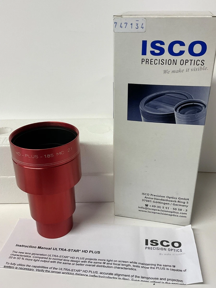 ISCO Ultra Star Plus Red 70mm Integrated Anamorphic Projector