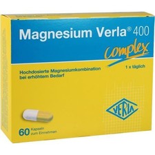 MAGNESIUM VERLA 400 Kapseln, 60 St PZN 13984512