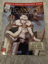 Brigandine the Legend of Forsena Strategy Guide Prima PS1 Playstation RPG Atlus