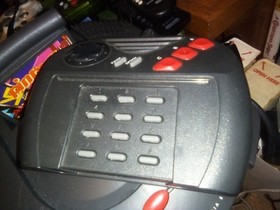 Atari Jaguar Console w/ OEM Controller & Sega OEM 3025-1 power supply & 2 games!