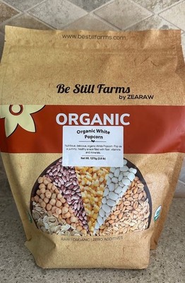 Organic White Popcorn Glyphosate & Gluten Free Gastonia NC