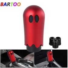 Aluminum Red Jdm Ghost Manual Gear Stick Shift Knob Shifter Cute Halloween Ghost