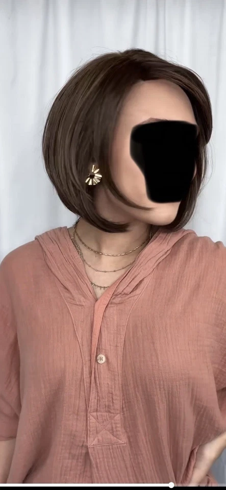 Peluca sintética Belle Tress Bellissima en marrón oscuro (jengibre) nueva con etiquetas Foto 4 de 4