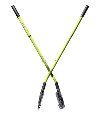 #ad Earthwise 50002 Gator Grabber Telescoping Leaf Clean Up Tool Green Black $47.50