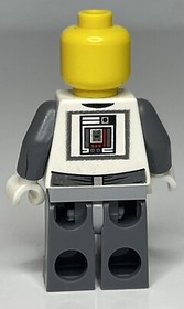 LEGO AT-AT Driver (Minifigure, SW0102, Authentic, Star Wars, 4483, No Helmet)