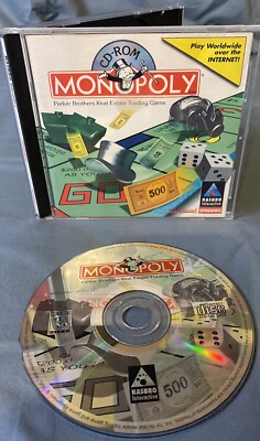 199 Monopoly PC CD-ROM Software Video Game 