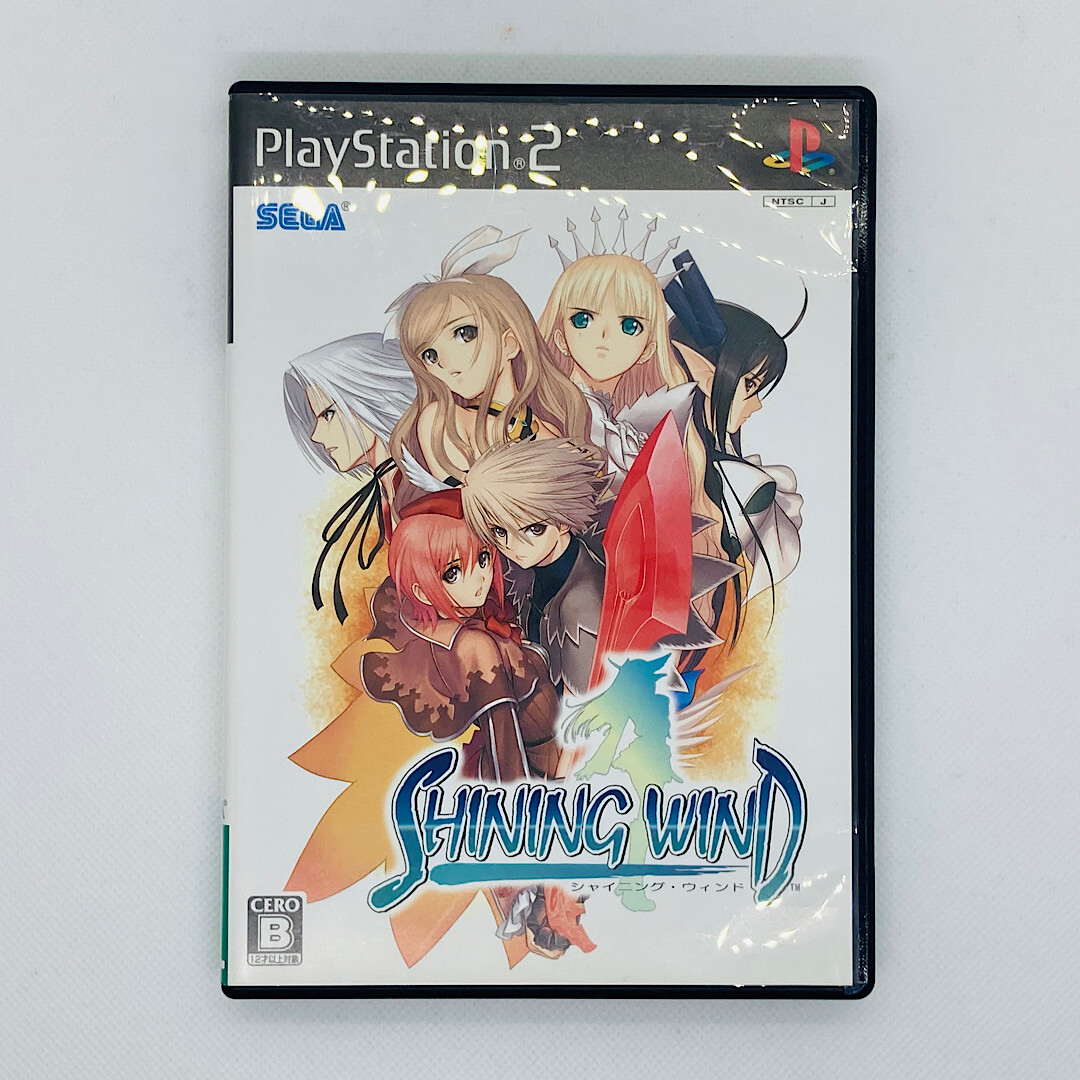 Shining Wind 2007 Sony PlayStation PS2 Sega Fantasy Japanese version